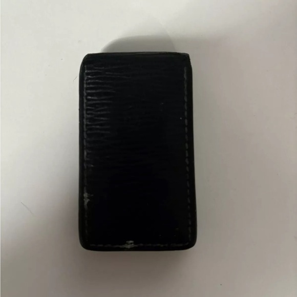 Salvatore Ferragamo Money Bill Clip Leather 40x68mm Black - Picture 2 of 3